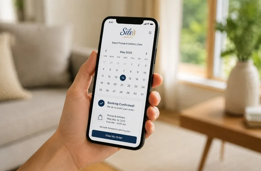 Silv's laundry booking app