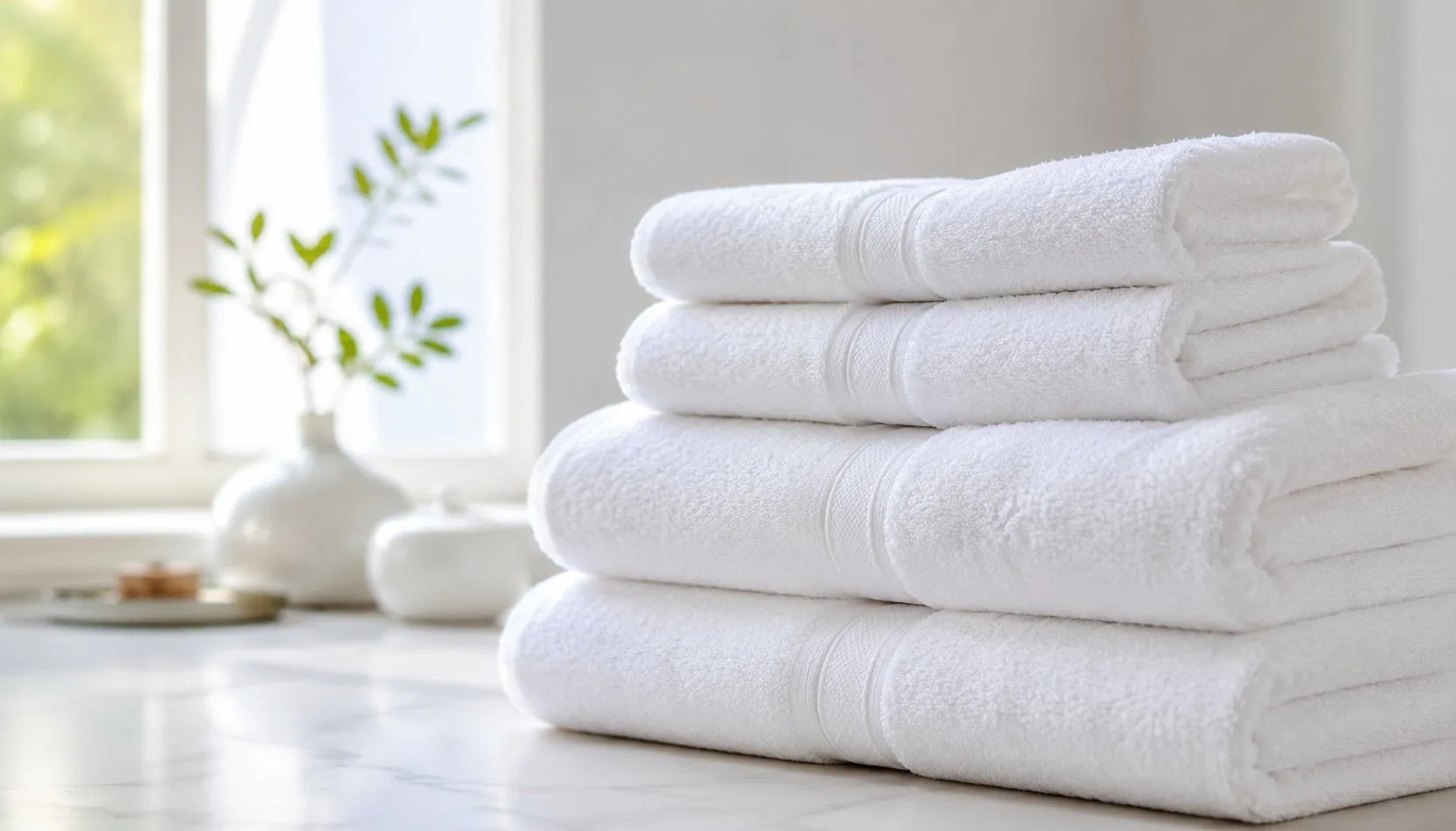 Fresh clean towels — Silv's laundry service